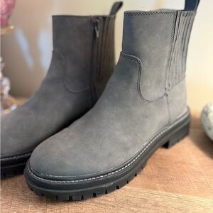 Gray Boots